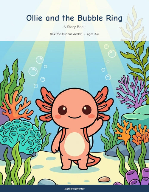 Ollie and the Bubble Ring - Story Book cover